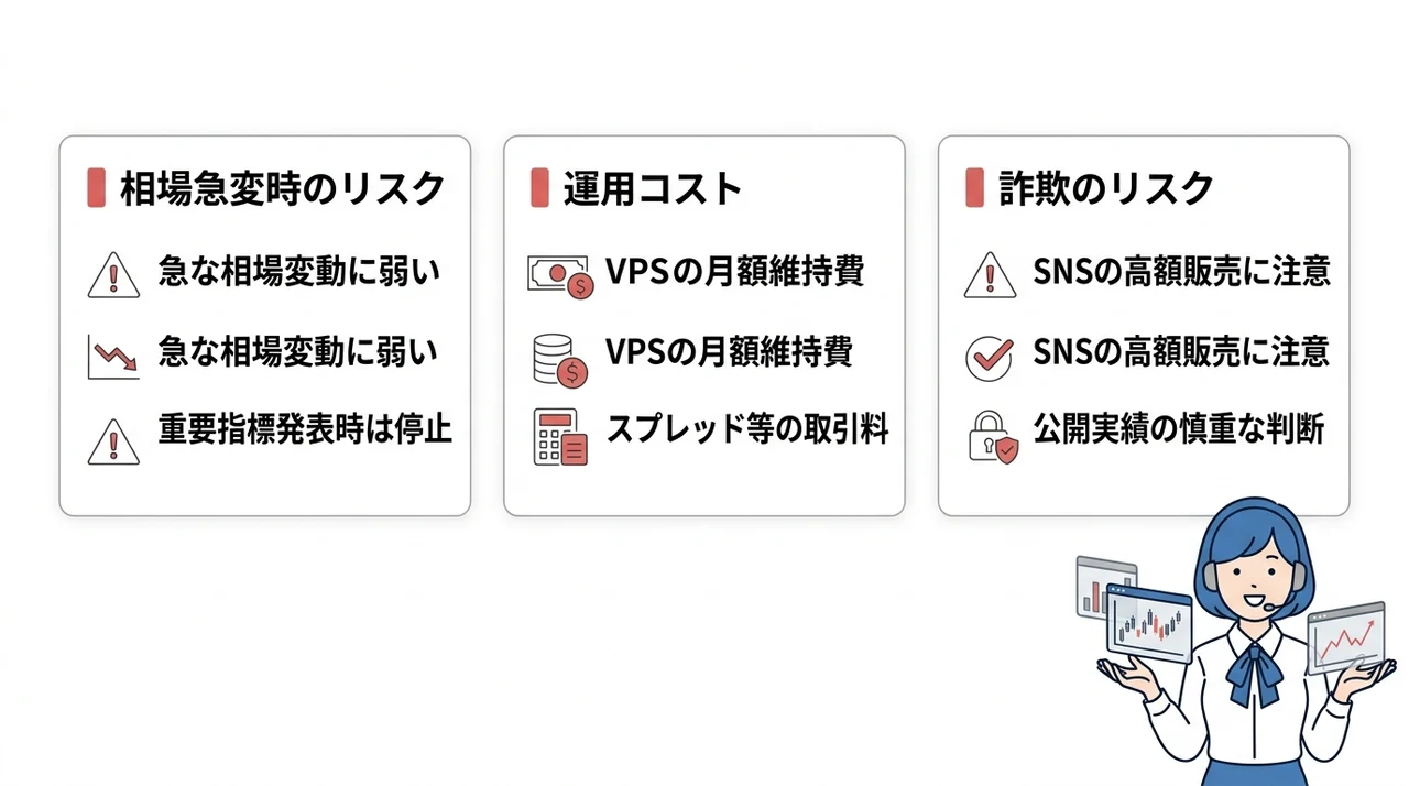 EA運用のデメリット3つ